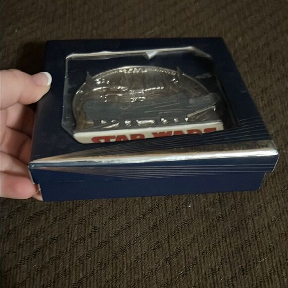 WDW Star Wars Galaxy's Edge Opening Day Jumbo Pin Millennium Falcon LE 1000 - Picture 2 of 8